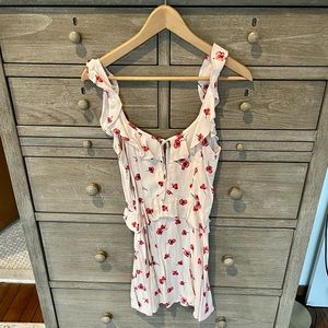 Flynn Skye silky flower dress